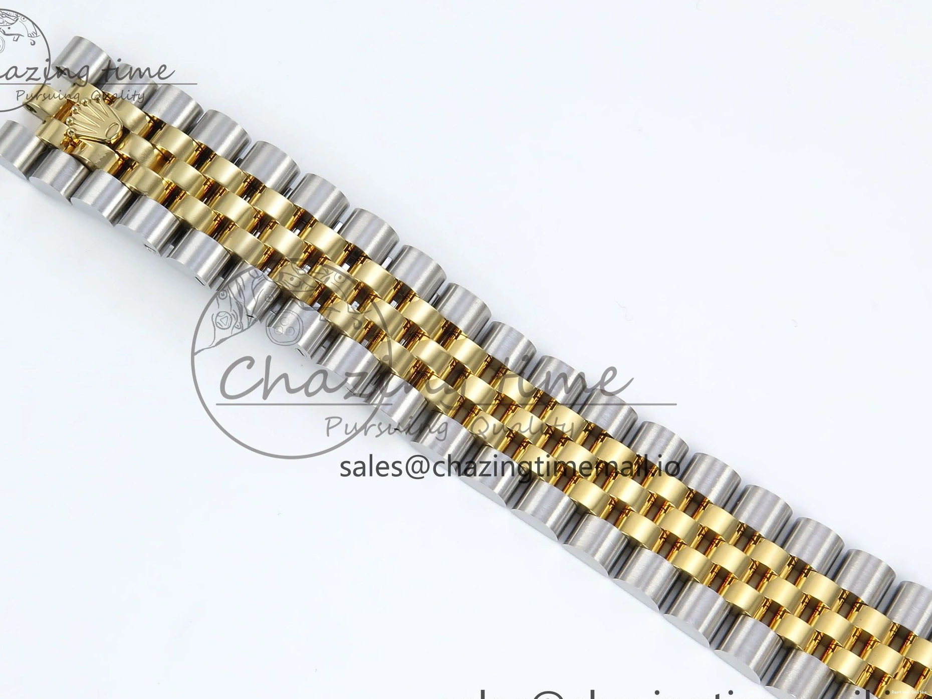 0214 DateJust 31 278273 ARF 1:1 Best Edition 904L Steel Silver Diamonds Dial on SS YG Jubilee Bracelet ETA TechFriendly 571